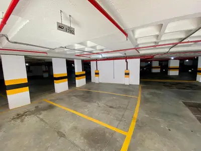A planta de APARTAMENTO 17º Andar Beira Mar com 2 QUARTOS