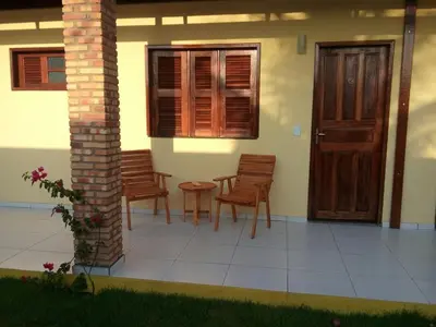 Uma varanda ou terraço em Pousada Brisa Do Pontal