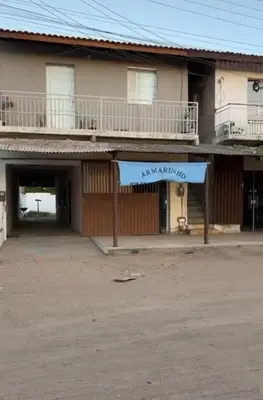 O edifício onde a casa de férias está situado