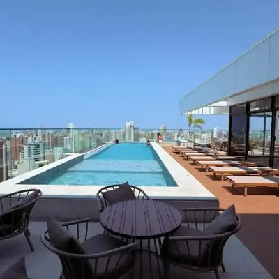 Studio Safira no Meireles próximo à Praia de Iracema