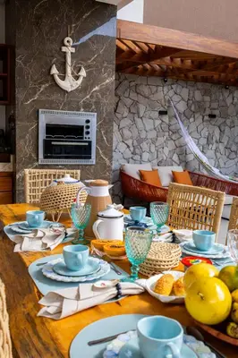 A cozinha ou kitchenette de Casa Charm Park Prea