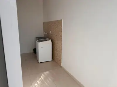 A cozinha ou kitchenette de De frente para o mar com a comodidade de acesso as 5 suites climatizadas todas no Terreo
