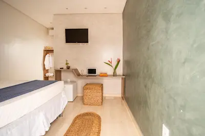 Uma cama ou camas num quarto em Perfect Day Home