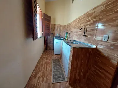 A cozinha ou kitchenette de Haus Maresia