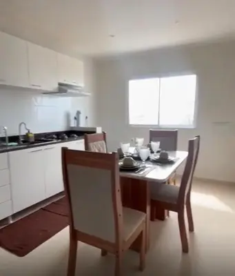 A cozinha ou kitchenette de Boas vindas