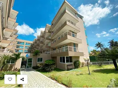 O edifício onde o apartamento está situado