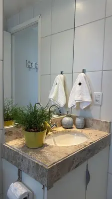 Uma casa de banho em 6 hóspedes - GolfVille Resort - 6min do beach park