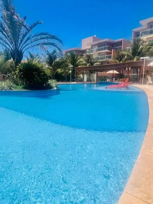 A piscina em ou perto de Super Apartamento Palm Beach