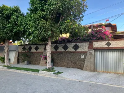 A planta de Casa de praia Porto das dunas