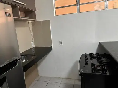A cozinha ou kitchenette de Apartamento mobiliado no Bairro de Fátima