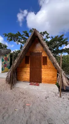 O edifício onde a tenda de luxo está situado