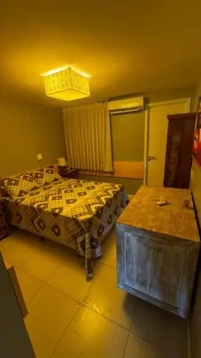 Uma cama ou camas num quarto em Apto Golf Ville resort com 3 suites