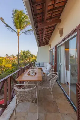 Uma varanda ou terraço em Apt 402 Penthouse Cumbuco
