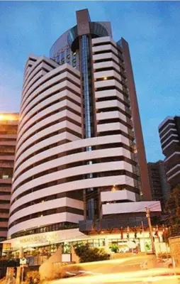 O edifício onde o apartamento está situado