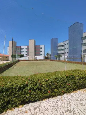 O edifício onde o apartamento está situado