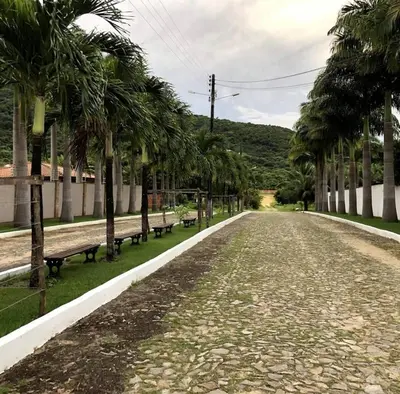 Paisagem natural perto da casa de férias