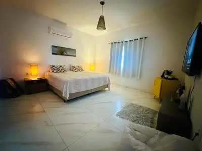 Uma cama ou camas num quarto em Casa Garrote