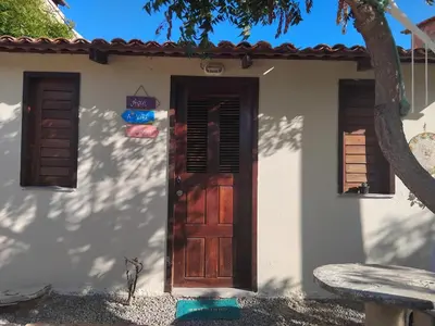 O edifício onde a casa de férias está situado