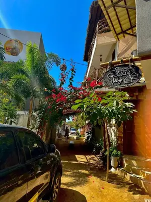 Um jardim no exterior de Serena Jeri Flats