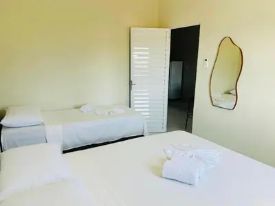 Uma cama ou camas num quarto em Serena Jeri Flats