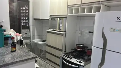 A planta de Ap mobiliado Praia de Iracema