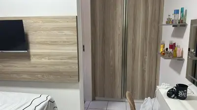 A planta de Ap mobiliado Praia de Iracema