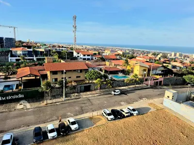 Uma vista do mar geral ou uma vista do mar a partir do apartamento