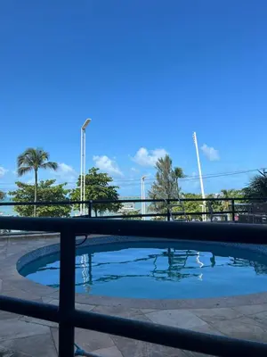 A piscina em ou perto de Golden Fortaleza Hotel 1 quarto