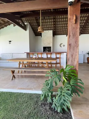 Um pátio ou outra área exterior em Casa Carrara