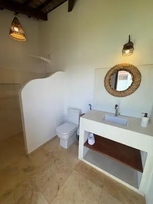 Uma casa de banho em Casa Carrara
