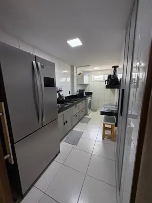 A cozinha ou kitchenette de Apartamento Aquiraz Resort Catu Lake