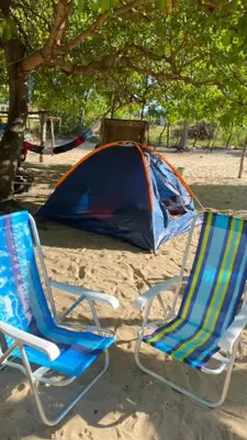 A planta de camping do point lá na barra