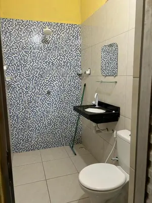 Uma casa de banho em Chalé brisa do mar