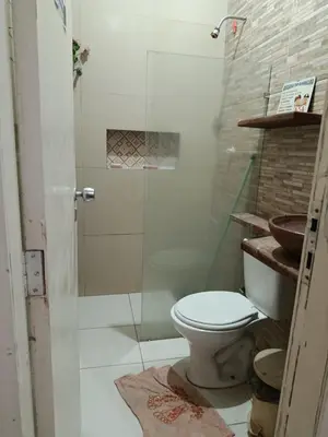 Uma casa de banho em Casa