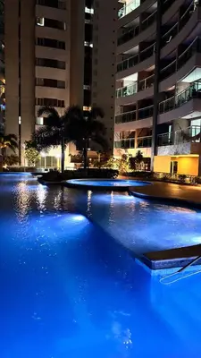 A planta de Quarto master Fortaleza Sul