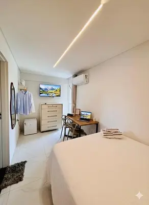 A planta de Quarto master Fortaleza Sul