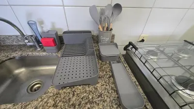 A cozinha ou kitchenette de Atlântico 1309 Vista Mar