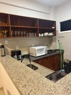 A cozinha ou kitchenette de Luau da Taiba apartment