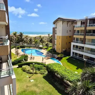 Gransol Resort - 500m do Beach Park - Vista Mar Incrível - Porto das Dunas