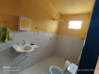 Uma casa de banho em Chalé nas nuvens