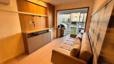 A cozinha ou kitchenette de Beach Way Porto das Dunas