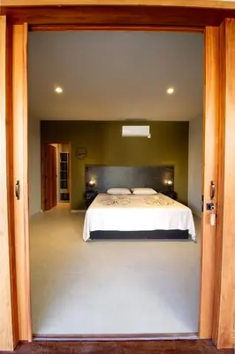Uma cama ou camas num quarto em Casa