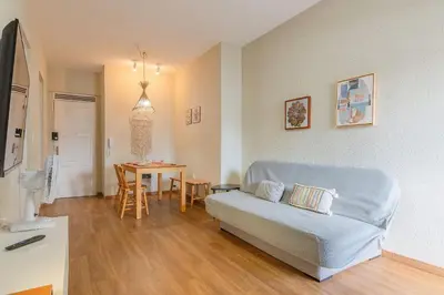 Uma área de estar em Fortaleza Flat #304 - Flat em Iracema by Carpediem