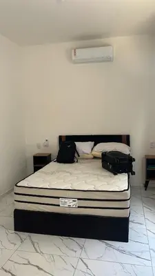 Uma cama ou camas num quarto em Casa Morro Branco