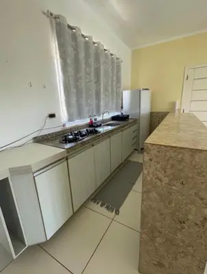 A cozinha ou kitchenette de Apartamento 218, primeiro andar, Canoa Quebrada