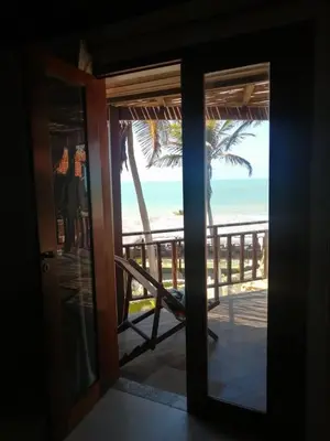 Uma varanda ou terraço em Vila Refúgio