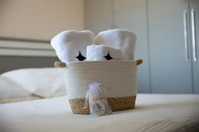 Uma cama ou camas num quarto em Resort Completo - 6 min do Beach Park