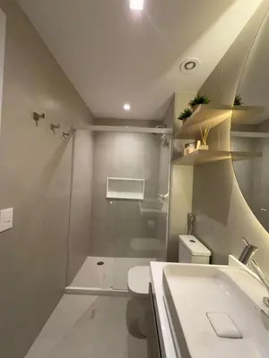 Uma casa de banho em Exclusividade e Conforto a 500m da Beira-Mar