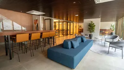 Uma área de estar em Exclusividade e Conforto a 500m da Beira-Mar