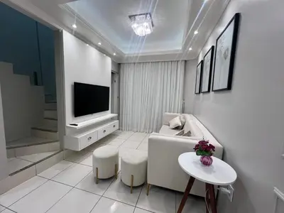 Uma televisão e/ou sistema de entretenimento em Casa Maia Eusébio